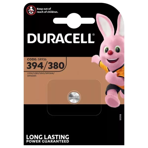 Duracell 394/380 (1 blister pack of 1 battery)
