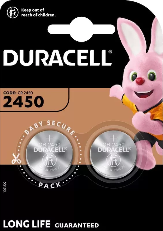 Duracell CR2025 (1 blister de 2 batteries)