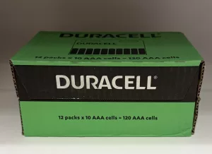 DURACELL PLUS AAA COLIS