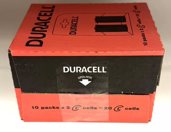 Duracell Plus C 10 BLISTERS DE 2 PILES (lot de 20 piles)