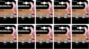 Duracell CR2016 10 BLISTERS DE 2 BATTERIES (lot de 20 piles)