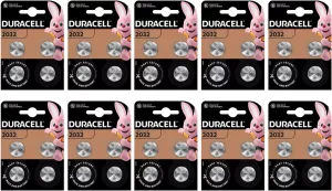 Duracell CR2032 10 BLISTERS DE 4 BATTERIES (lot de 40 piles)