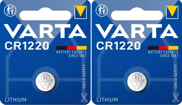 Varta CR1220 (2 blisters de 1 batterie)