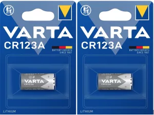 Varta CR123 (2 blisters de 1 batterie - LOT de 2 PILES)