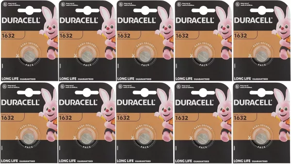 Duracell CR1632 (10 blisters de 1 batterie)