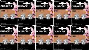Duracell CR2430 (10 blisters de 2 batteries)