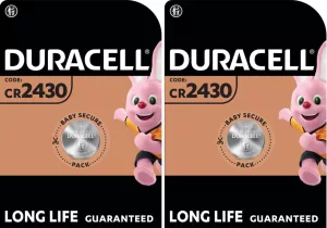 Duracell CR2430 (2 blisters de 1 batterie)