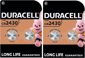 Duracell CR2430 (2 blisters de 2 batteries)