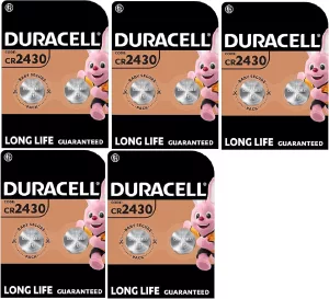 Duracell CR2430 (5 blisters de 2 batteries)