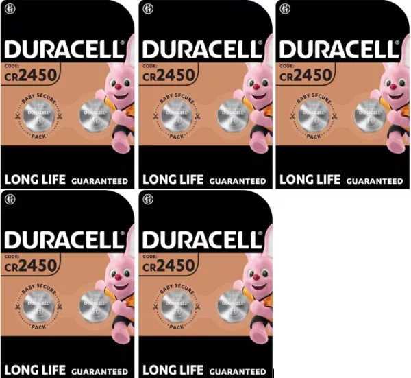 Duracell CR2450 (1 blister pack of 2 batteries) (Copie) (Copie)