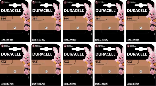 Duracell 364 (10 blisters de 1 batterie)