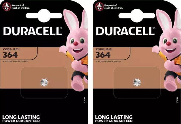 Duracell 364 (2 blisters de 1 batterie)
