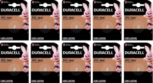 Duracell 392/384 (10 blisters de 1 batterie)