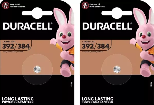 Duracell 392/384 (2 blisters de 1 batterie)