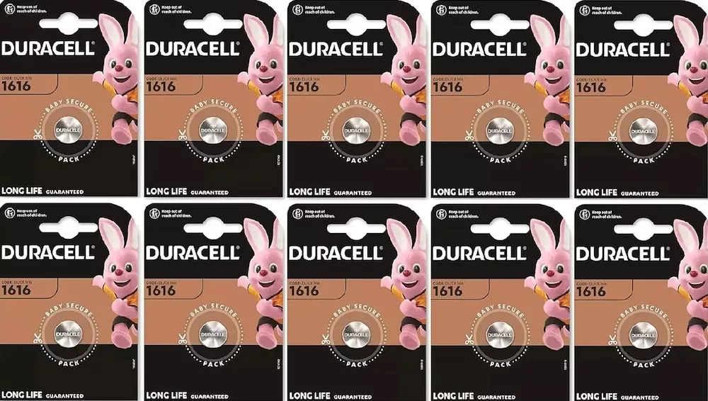Duracell CR1616 (1 blister pack of 1 battery) (Copie)
