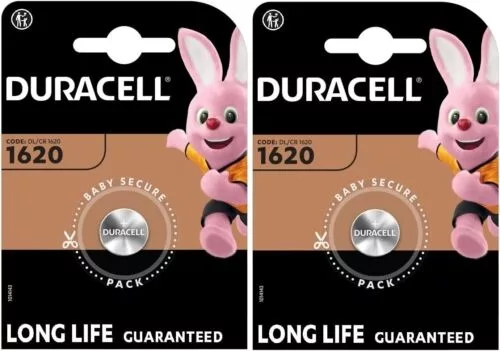 Duracell CR1620 (1 blister pack of 1 battery) (Copie) (Copie) (Copie)